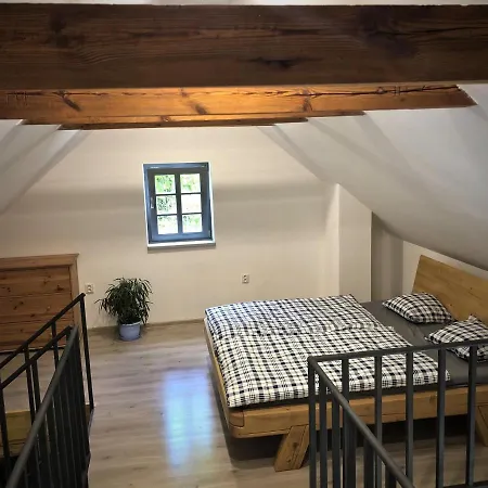 Mezonetovy Apartman S Terasou Na Samote V Lese Vlkava Exterior photo